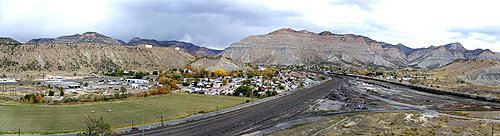 Helper, Utah Fall Panoramic
