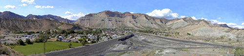 Helper Utah (Carbon County) in the Summer